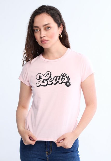 Camiseta Rosa-Negro Levi's