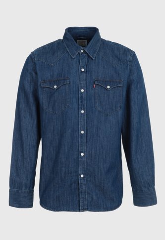 Camisa Denim Levi's Barstow Western Índigo Oscuro Levis