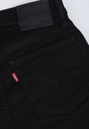 Jean Levi's 318 Shaping Wide Leg Fit Negro