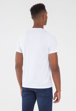 Camiseta Blanco-Rojo Levi's Graphic Batwing