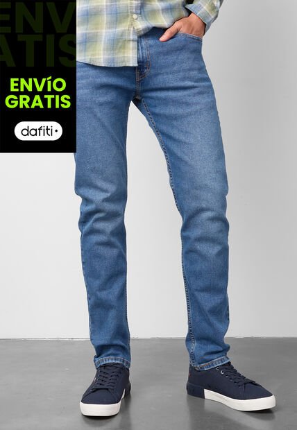 Jean Levi's 502 Taper Fit Índigo Oscuro