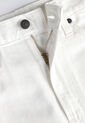 Falda Larga Denim Levi's Ankle Colum Fit Blanco de Levis