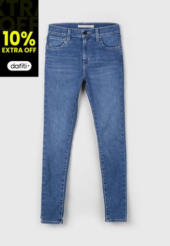 Jean Levi's 720 Super Skinny Fit Índigo Medio Levis