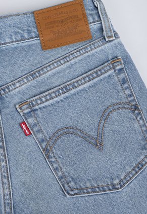 Jean Levi's Wedgie Slim Fit Índigo Claro