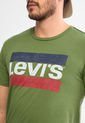 Camiseta Levi's Verde Oliva de Levis