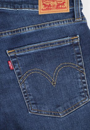 Jean Levi's 721 Skinny Fit Índigo Medio