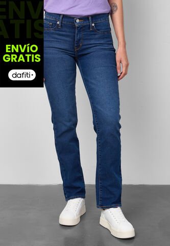 Jean Levi's 314 Shaping Straight Fit Índigo Medio Levis