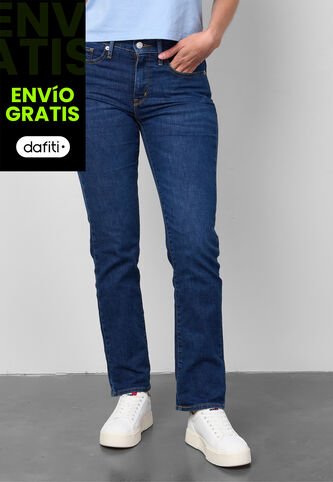 Jean Levi's 314 Shaping Straight Fit Índigo Medio Levis
