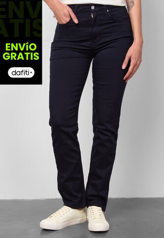 Jean Levi's 724 Slim Straight Fit Azul Oscuro Levis