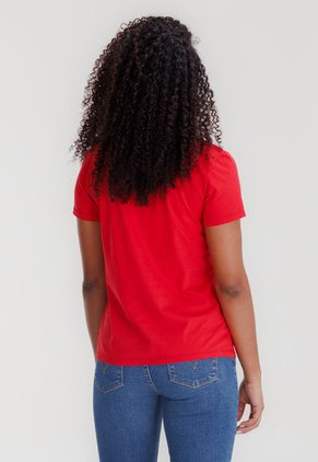 Camiseta Rojo-Blanco Levi's Graphic 501