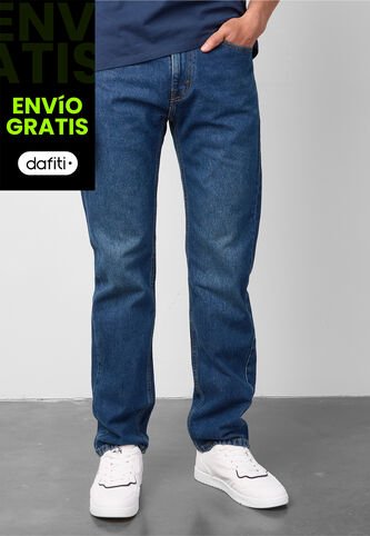 Jean Levi's 505 Regular Fit Índigo Medio Levis