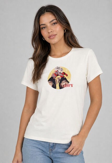 Camiseta Levi's Beige Claro