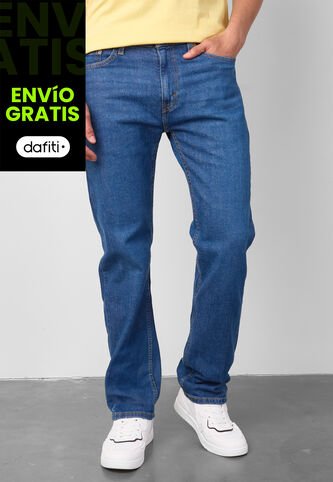 Jean Levi's 505 Regular Fit Índigo Medio Levis