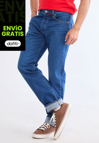 Jean Levi's 501 Original Fit Índigo Medio Levis