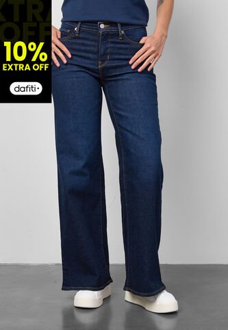 Jean Levi's 318 Shaping Wide Leg Índigo Oscuro Levis