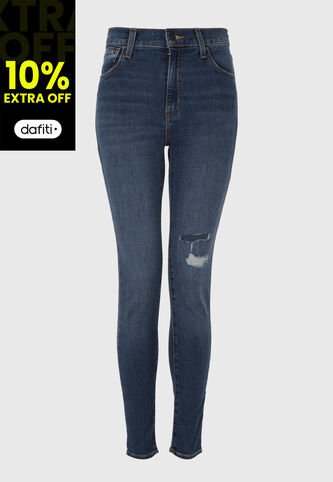 Jean Levi's 720 Super Skinny Fit Índigo Medio Levis