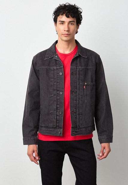 Chaqueta Denim Levi's Trucker Negro