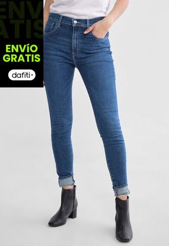 Jean Levi's 720 Super Skinny Fit Índigo Medio Levis