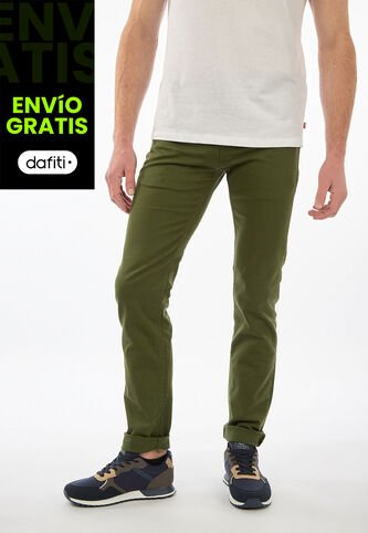 Jean Levi's 511 Slim Fit Verde Militar Levis
