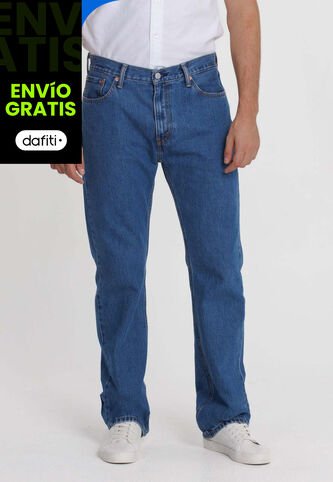 Jean Levi's 505 Regular Fit índigo Medio Levis