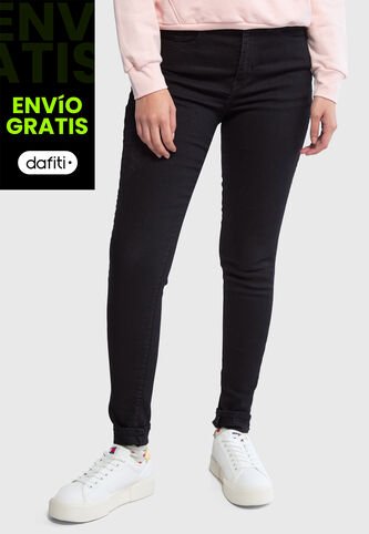 Jean Levi's 720 Super Skinny Fit Negro Levis