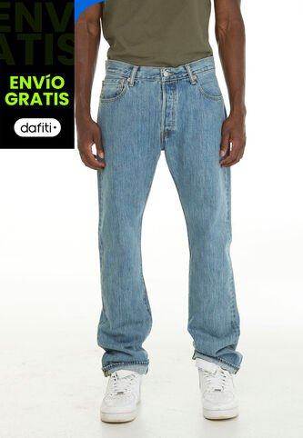 Jean Levi's 501 Classic Fit Índigo Claro Levis
