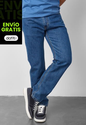 Jean Levi's 505 Regular Índigo Medio Levis