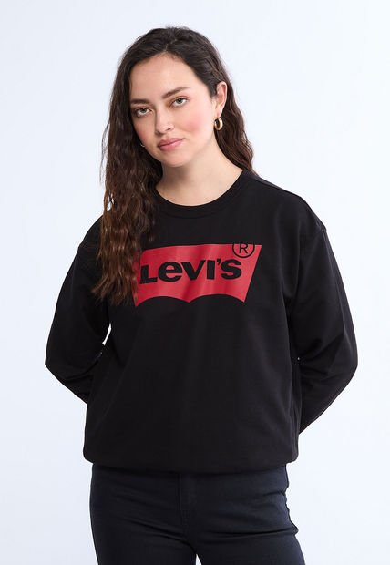 Buzo Negro-Rojo Levi's