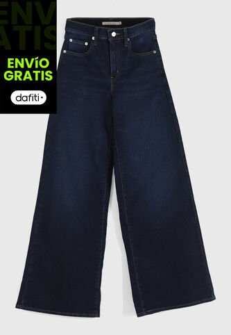 Jean Levi's 728 Wide Leg Fit Índigo Medio Levis