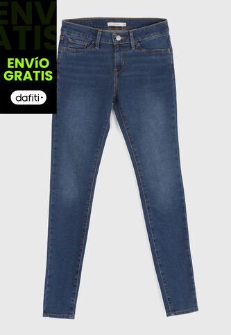 Jean Levi's 710 Super Skinny Fit Índigo Medio Levis