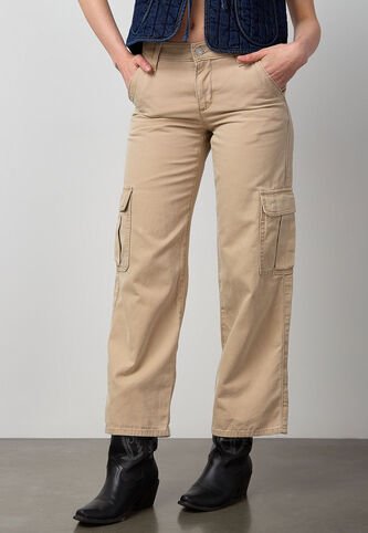 Jean Cargo Levi's Superlow Loose Fit Caqui Levis