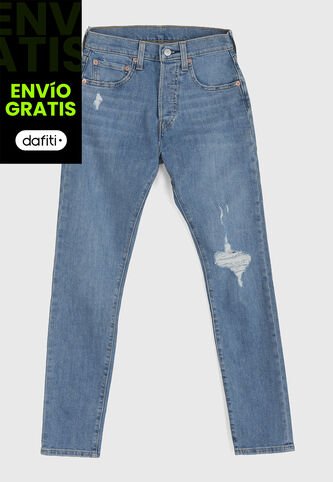 Jean Levi's 501 Skinny Fit Índigo Claro Levis