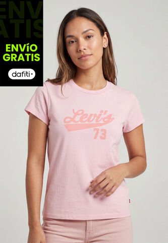 Camiseta Levi's Graphic Authentic Rosa Levis