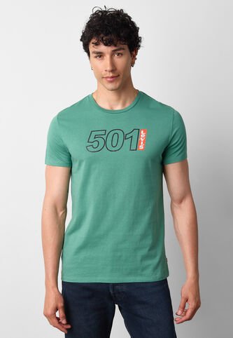 Camiseta Levi's Graphic Verde Levis