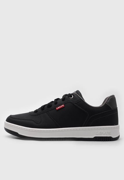 Tenis Lifestyle Negro-Blanco-Gris Levi's Drive Lo CBL