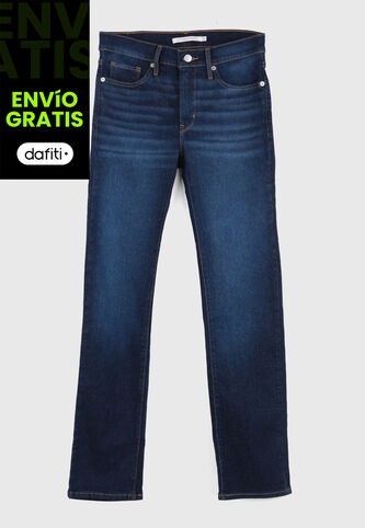 Jean Levi's 314 Shaping Straight Fit Índigo Oscuro Levis