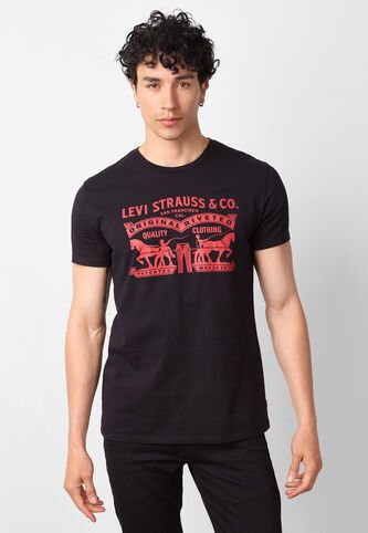Camiseta Levi's Graphic Negro Levis