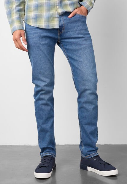 Jean Levi's 502 Taper Fit Índigo Oscuro
