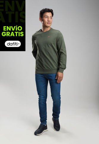 Buzo Levi's Crewneck Verde Levis