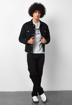 Chaqueta Denim Levi's Trucker Negro