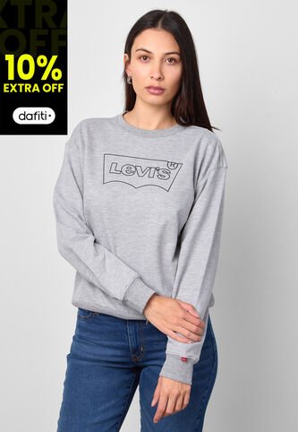 Buzo Levi's Graphic Gris Levis
