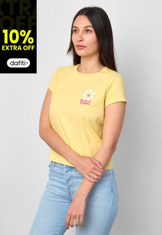 Camiseta Levi's Authentic Amarillo Levis
