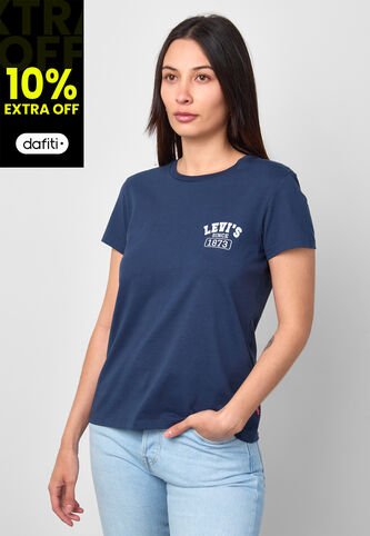 Camiseta Levi's The Perfect Azul Levis
