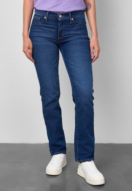 Jean Levi's 314 Shaping Straight Fit Índigo Medio