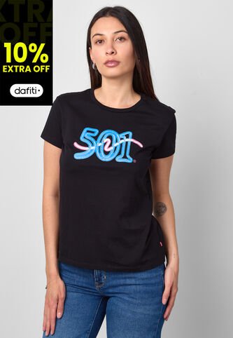 Camiseta Levi's The Perfect Negro Levis