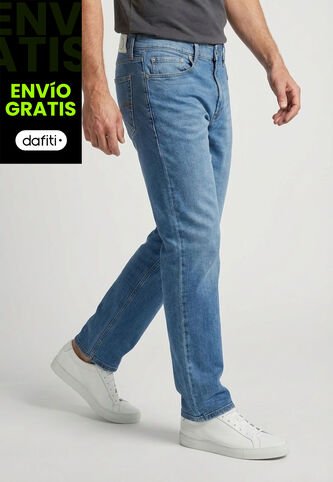 Jean Levi's 505 Regular Fit Índigo Claro Levis