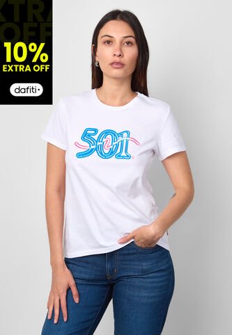 Camiseta Levi's The Perfect Blanco Levis