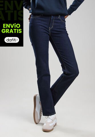 Jean Levi's 314 Shaping Straight Fit Índigo Oscuro Levis