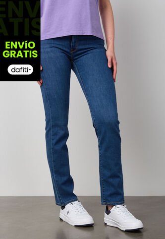 Jean Levi's 315 Shaping Straight Fit Índigo Medio Levis