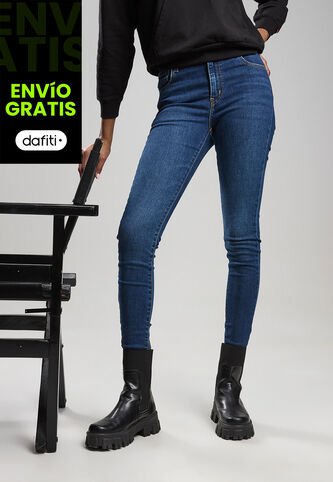 Jean Levi's 720 Super Skinny Fit Índigo Medio Levis